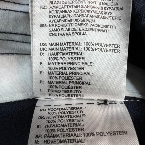 adidas Adibreak Tearaway Track Pants Men XL Navy Blue Snap Y2K Streetwear BR2238 - Picture 9 of 11